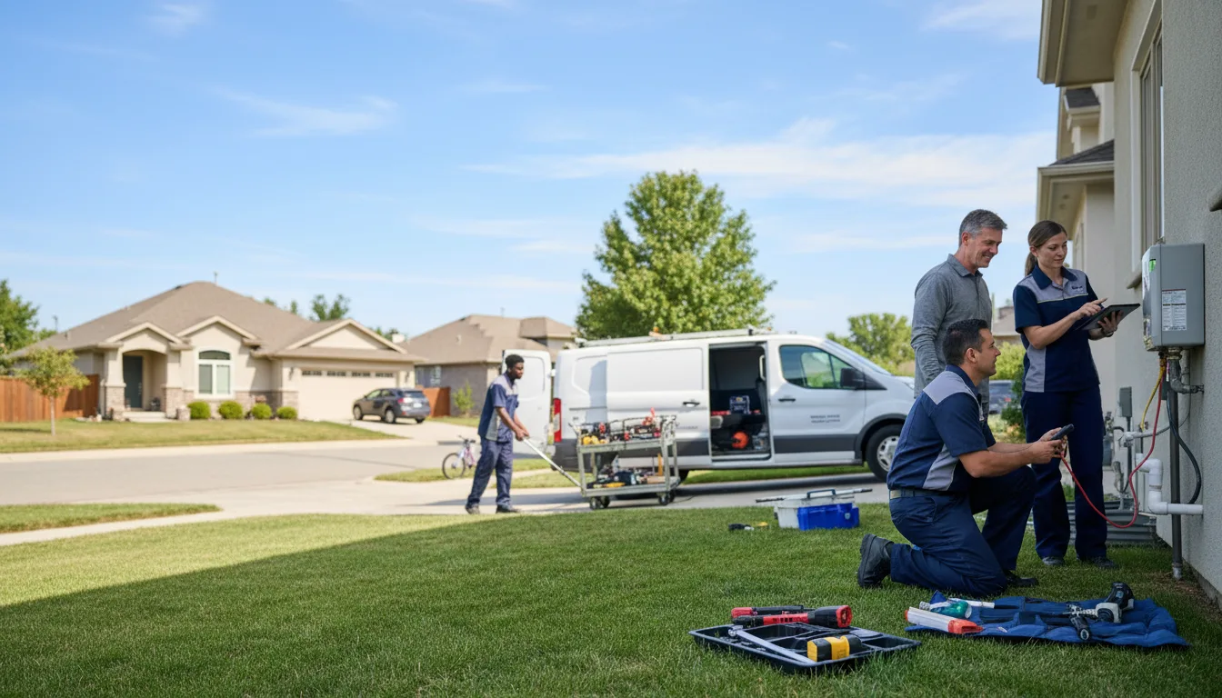 Tankless water heater service in Schaefferstown, PA